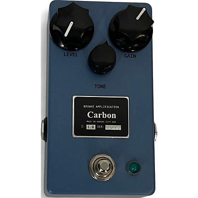 Browne Amplification Used Browne Amplification Carbon Overdrive Effect Pedal