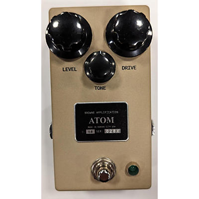 Used Browne Amplification The Atom Effect Pedal