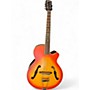 Used Brownsville BAAG10CBS Cherry Sunburst Hollow Body Electric Guitar Cherry Sunburst
