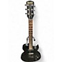 Used Brownsville New York single cut Black Solid Body Electric Guitar Black