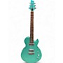Used Brownsville Thug Sparkle Teal Solid Body Electric Guitar Sparkle Teal