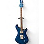 Used Brubaker B-II Custom Trans Blue Solid Body Electric Guitar Trans Blue