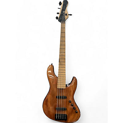 Brubaker Used Brubaker JXB-5 Natural Electric Bass Guitar