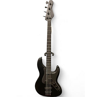 Used Brubaker JXB-USA-4 Black Satin Electric Bass Guitar