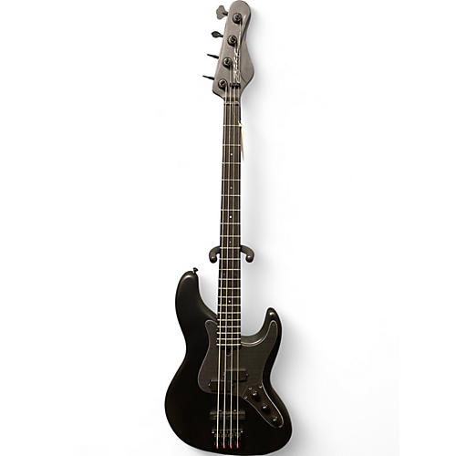 Used Brubaker JXB-USA-4 Black Satin Electric Bass Guitar Black Satin