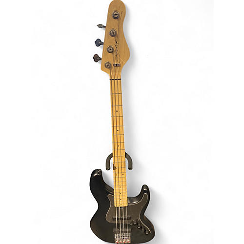 Used Brubaker JXB-USA-4 Black Satin Electric Bass Guitar Black Satin