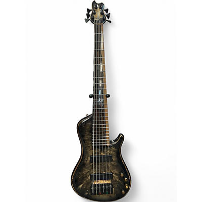 Used Brubaker KXB-6 Natural Electric Bass Guitar