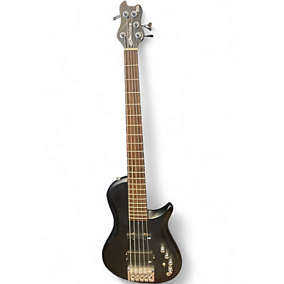 Used Brubaker MJXSC-5 Black Electric Bass Guitar