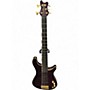 Used Brubaker NBS-1 Purple Electric Bass Guitar Purple