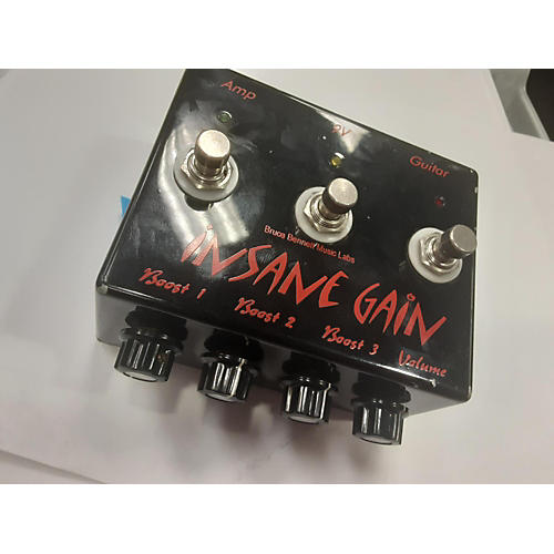 Bruce Bennett Music Labs Used Bruce Bennett Music Labs Insane Gain Effect Pedal