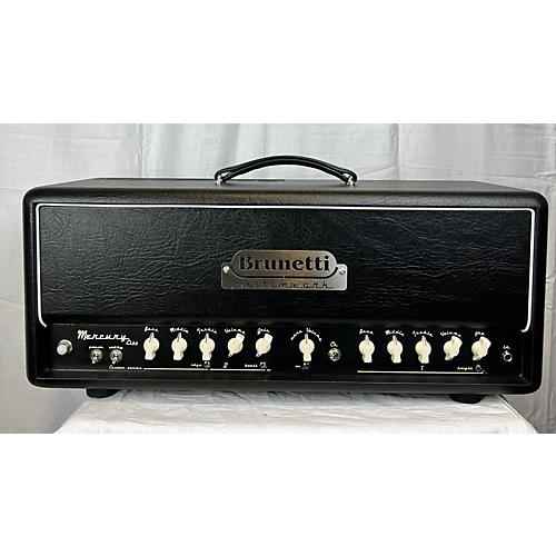 Used Brunetti Mercury EL34 Tube Guitar Amp Head