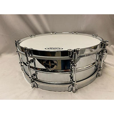 Used Bucks County Drum Co 5X14 Regal Series Chrome Over Steel Drum Chrome