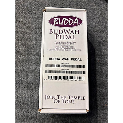 Budda Used Budda BRS-97020 Budwah Wah Effect Pedal