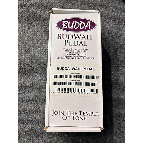 Budda Used Budda BRS-97020 Budwah Wah Effect Pedal