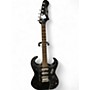 Used Burns BISON Black Solid Body Electric Guitar Black
