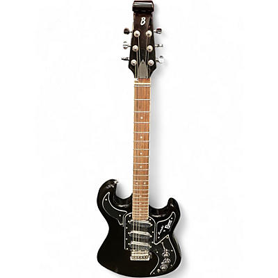 Used Burns LONDON CLUB SERIES Black Solid Body Electric Guitar