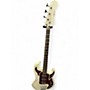 Used Burns Marquee Olympic White Electric Bass Guitar Olympic White