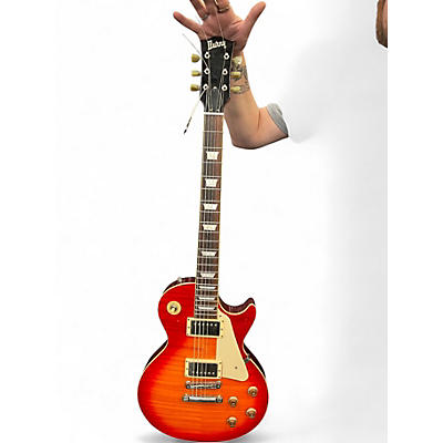 Used Burny LES PAUL MODEL 2 Color Sunburst Solid Body Electric Guitar