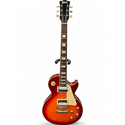 Used Burny LG-75 Cherry Sunburst Solid Body Electric Guitar