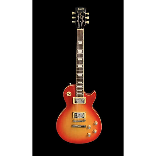 Burny Used Burny Super Grande Cherry Sunburst Solid Body Electric Guitar Cherry Sunburst