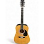 Used Burswood Acoustic Natural Acoustic Guitar Natural