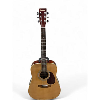 Used Burswood JW-41F Natural Acoustic Guitar