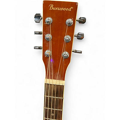 Used Burswood JW-41F Natural Acoustic Guitar