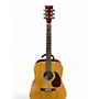 Used Burswood JW41F Natural Acoustic Guitar Natural
