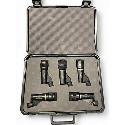 Used CAD NDM 5 Piece Drum Mic Set Percussion Microphone Pack
