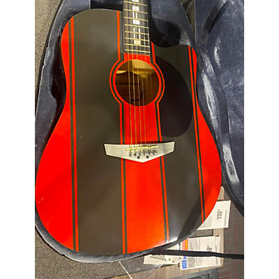 Camaro Used CAMARO C TEEL SRING RED GREEN Acoustic Electric Guitar