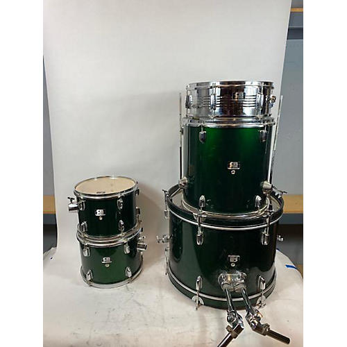 Used CB Drums 5 piece Sp Series Emerald Green Drum Kit