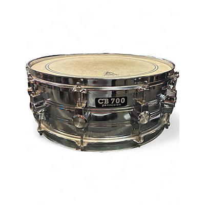 Used CB Percussion 14in 700 snare Silver Drum
