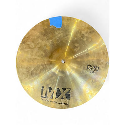 Used CB Percussion 14in MX Series hihat pair Cymbal