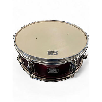 Used CB Percussion 14in SP SNARE Red Drum