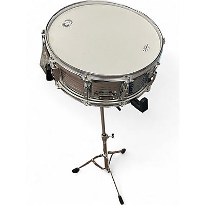 Used CB Percussion 14in Steel Snare Kit Chrome Drum Chrome Drum