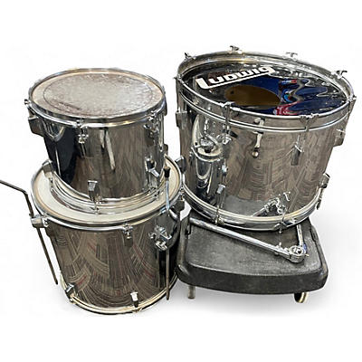 Used CB Percussion 3 Piece MX SERIES Chrome Drum Kit