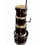 Used CB Percussion 4 Piece SP SERIES Red Drum Kit Red