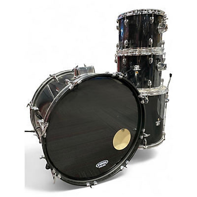 Used CB Percussion 4 Piece SP Series  Black Drum Kit