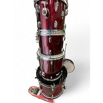 CB Percussion Used CB Percussion 4 piece Sp Series Wine Reds Drum Kit