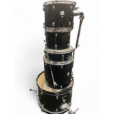 Used CB Percussion 5 Piece SP SERIES Black Drum Kit