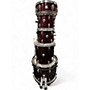 Used CB Percussion 5 Piece SP SERIES Burgundy Drum Kit Burgundy