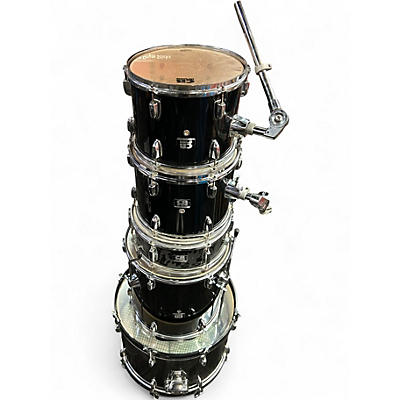 Used CB Percussion 5 Piece SP Series Black Drum Kit