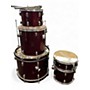 Used CB Percussion 5 Piece SP Series Burgundy Drum Kit Burgundy