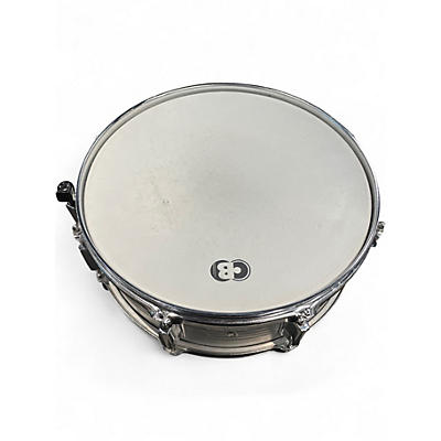 Used CB Percussion 5.5X14 SNARE DRUM Silver Drum
