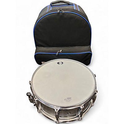 Used CB Percussion 5.5X14 SNARE KIT Silver Drum