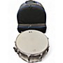 Used CB Percussion 5.5X14 SNARE KIT Silver Drum Silver 10