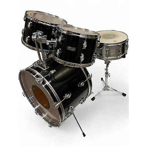 CB Percussion Used CB Percussion 6 Piece 700 kit w/cymbals and hardware Black Drum Kit Black