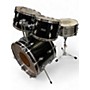 Used CB Percussion Used CB Percussion 6 Piece 700 kit w/cymbals and hardware Black Drum Kit Black