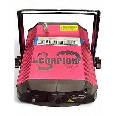 Used CHAUVET DJ SCORPION SCRIPT Lighting Effect