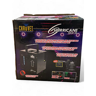 Used CHAUVET DJ hurricane haze 2d Fog Machine